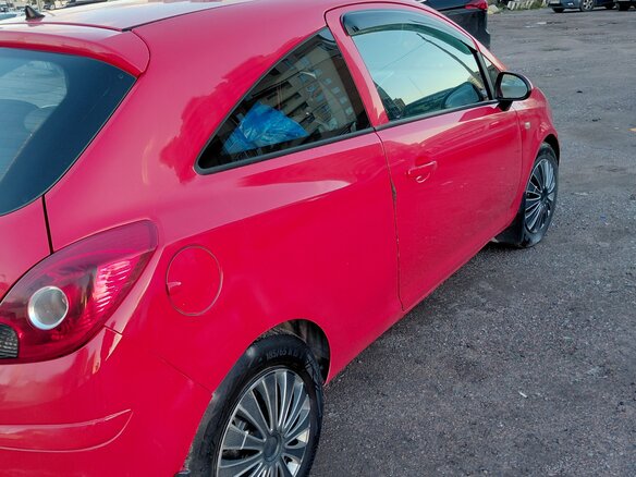 2008 Opel Corsa D, красный, 230000 рублей - вид 3