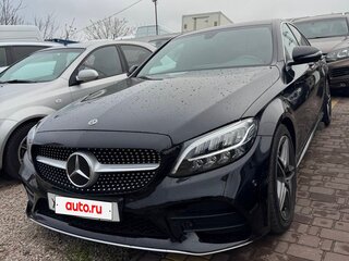2020 Mercedes-Benz C-Класс 180 IV (W205) Рестайлинг, чёрный, 3100000 рублей, вид 2