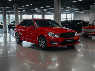 2013 Mercedes-Benz C-Класс 250 III (W204) Рестайлинг, красный, 1680000 рублей, вид 2