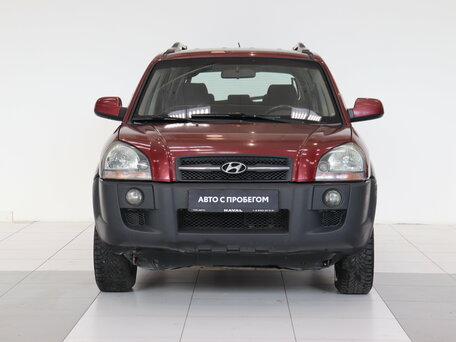 2008 Hyundai Tucson I, красный, 513000 рублей, вид 2