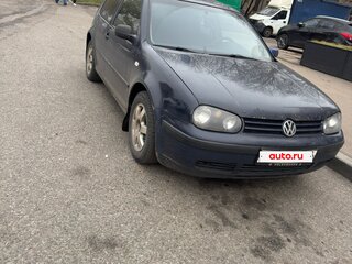 1999 Volkswagen Golf IV, синий, 250000 рублей, вид 3