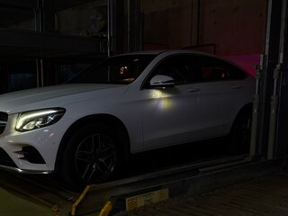 2018 Mercedes-Benz GLC Coupe 300 I (C253), белый, 3980000 рублей, вид 2