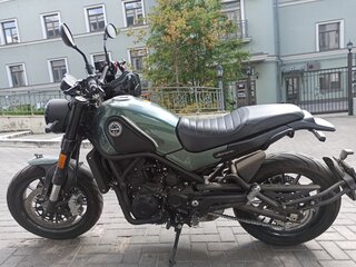 2024 Benelli Leoncino 500, зелёный, 495000 рублей, вид 3