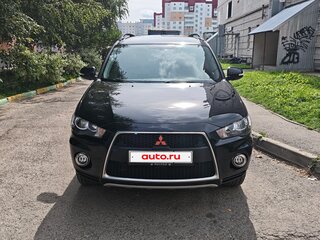2012 Mitsubishi Outlander II Рестайлинг, чёрный, 1650000 рублей, вид 3