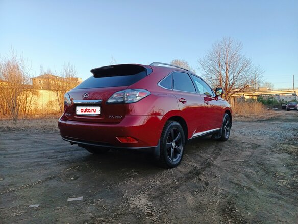 2009 Lexus RX 350 III, красный, 2000000 рублей - вид 4