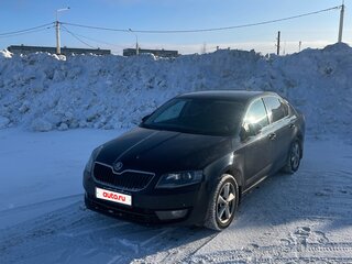 2014 Skoda Octavia III (A7), чёрный, 1070000 рублей, вид 1