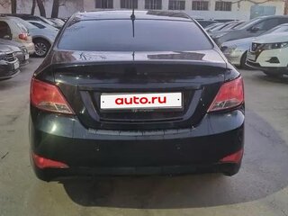 2014 Hyundai Solaris I Рестайлинг, чёрный, 560000 рублей, вид 4