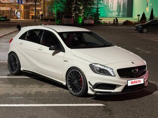 2014 Mercedes-Benz A-Класс AMG 45 AMG I (W176), белый, 2450000 рублей, вид 2