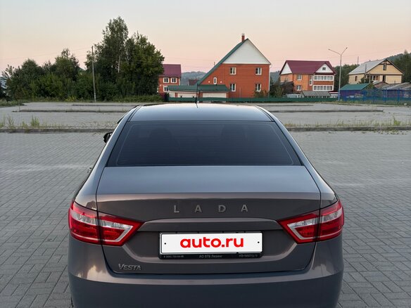 2019 Lada (ВАЗ) Vesta I, серый - вид 8