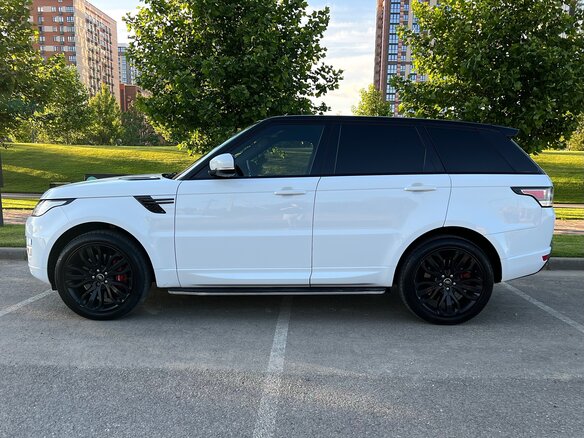 2013 Land Rover Range Rover Sport II, белый - вид 8