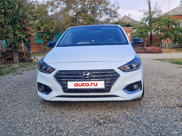 2018 Hyundai Solaris II, белый, 1330000 рублей