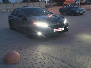 2018 Toyota Camry US Market VIII (XV70), чёрный, 2150000 рублей, вид 4