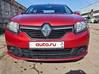 2017 Renault Logan II, красный, 725000 рублей, вид 3