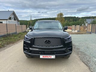 2019 Infiniti QX80 I Рестайлинг 2, чёрный, 3600000 рублей, вид 1