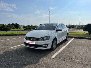 2019 Volkswagen Polo V Рестайлинг, белый, 1140000 рублей, вид 1