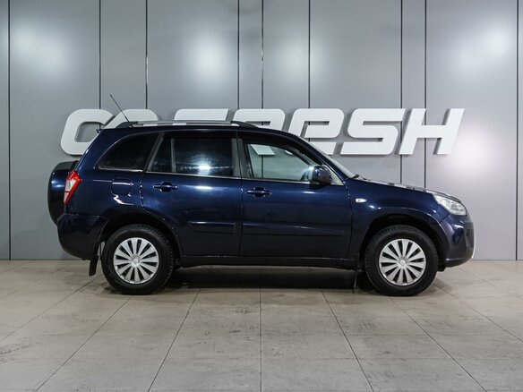 2014 Chery Tiggo (T11) I Рестайлинг (FL), синий - вид 4