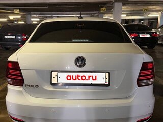 2019 Volkswagen Polo V Рестайлинг, белый, 1000000 рублей, вид 3