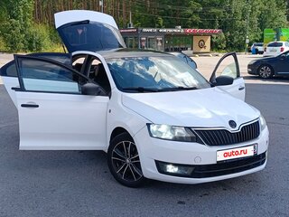 2016 Skoda Rapid I, белый, 650000 рублей, вид 4