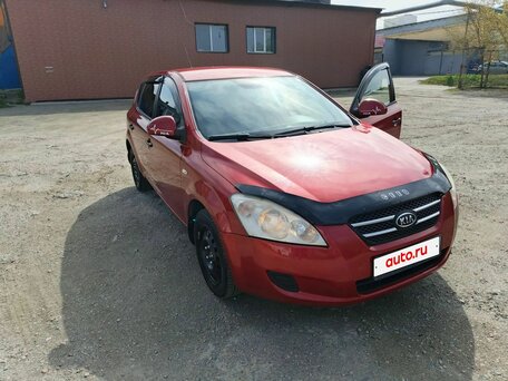 2007 Kia Ceed I, красный, 530000 рублей, вид 1