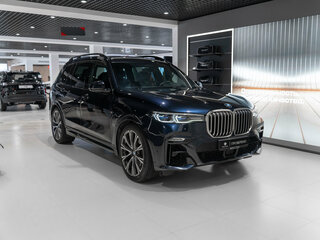 2019 BMW X7 M50d I (G07), синий, 6800000 рублей, вид 2