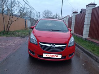 2014 Opel Meriva B Рестайлинг, красный, 850000 рублей, вид 2