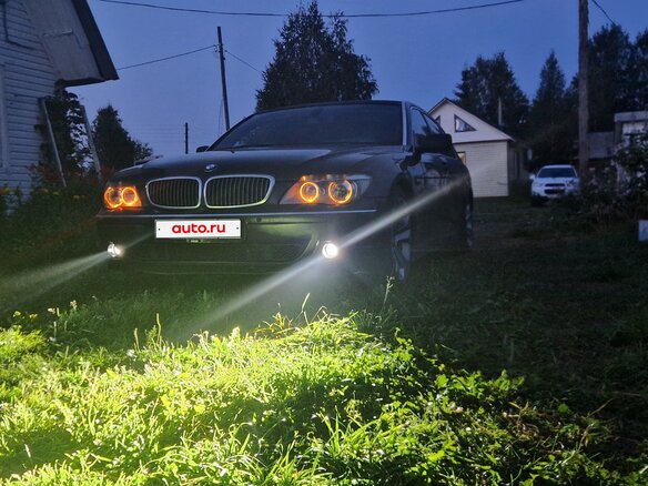 2006 BMW 7 серии Long 740Li IV (E65/E66) Рестайлинг, чёрный, 800000 рублей