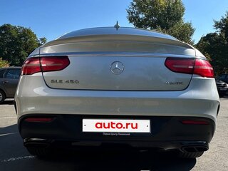 2016 Mercedes-Benz GLE Coupe 450 AMG I (C292), серебристый, 3690000 рублей, вид 4