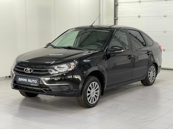 2023 Lada (ВАЗ) Granta I Рестайлинг, чёрный, 709000 рублей - вид 2