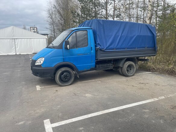 2011 ГАЗ ГАЗель (3302), синий, 400000 рублей