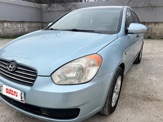 2007 Hyundai Verna II, голубой, 565000 рублей, вид 5