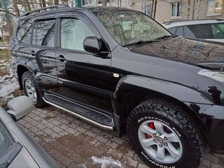 2008 Toyota Land Cruiser Prado 5-speed 120 Series Рестайлинг, чёрный, 4700000 рублей, вид 5