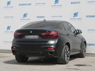 2016 BMW X6 40d II (F16), чёрный, 3559000 рублей, вид 5