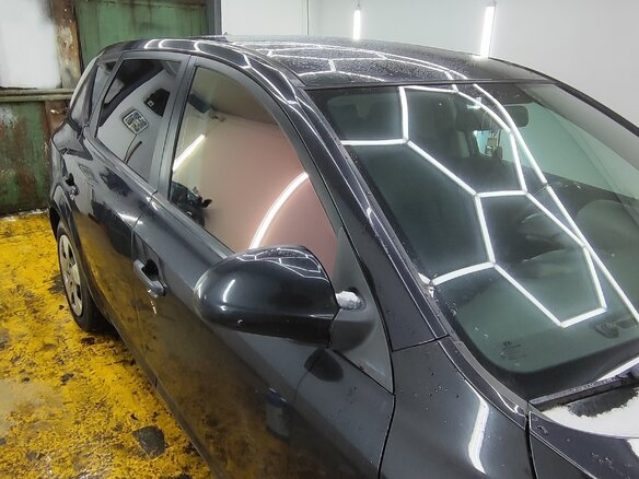 2008 Kia Ceed I, чёрный, 580000 рублей - вид 4