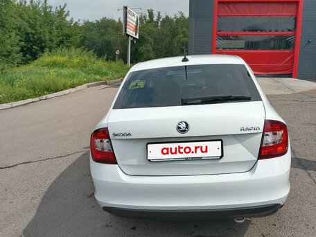2019 Skoda Rapid I Рестайлинг, белый, 950000 рублей, вид 3