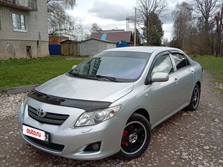 2007 Toyota Corolla X (E140, E150), серебристый, 735000 рублей, вид 2