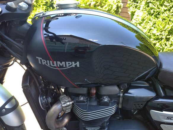 2019 Triumph Scrambler, чёрный, 891501 рублей - вид 14