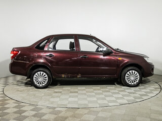 2012 Lada (ВАЗ) Granta I, красный, 299585 рублей, вид 4