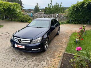 2012 Mercedes-Benz C-Класс 200 III (W204) Рестайлинг, синий, 1150000 рублей, вид 2