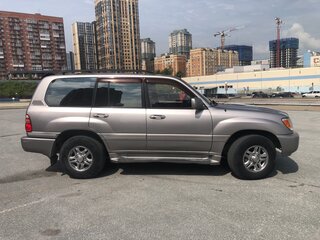 2002 Toyota Land Cruiser 100 Series, серебристый, 1950000 рублей, вид 4