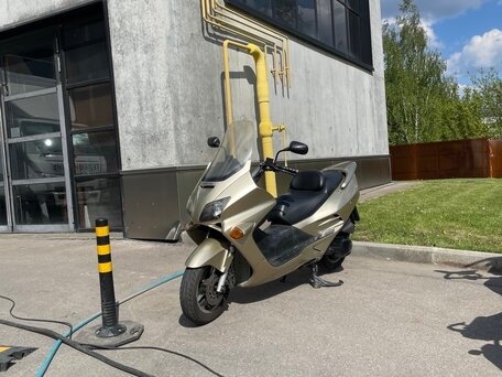 2002 Honda Forza, золотистый, 180000 рублей, вид 5