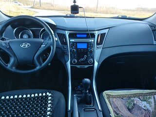 2010 Hyundai Sonata VI (YF), чёрный, 880990 рублей, вид 5
