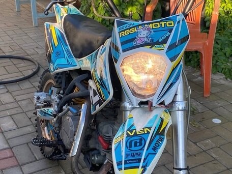 2022 Regulmoto Seven 125E, синий, 63000 рублей, вид 3