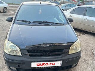 2003 Hyundai Getz I, чёрный, 205000 рублей, вид 1