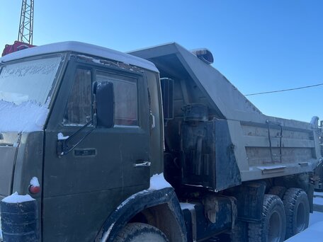 1988 КамАЗ 5511, зелёный, 550000 рублей, вид 1