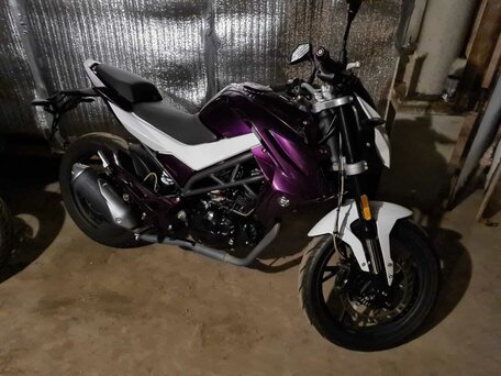 2015 CFMoto 150NK, фиолетовый, 190000 рублей, вид 3