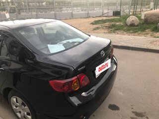 2009 Toyota Corolla X (E140, E150), чёрный, 750000 рублей, вид 3