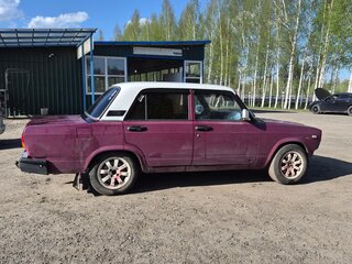 2008 Lada (ВАЗ) 2107, пурпурный, 110000 рублей, вид 3