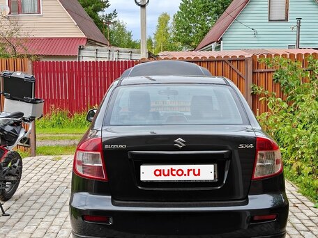 2010 Suzuki SX4 I (Classic) Рестайлинг, чёрный, 819000 рублей, вид 4