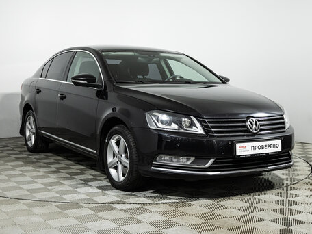 2012 Volkswagen Passat B7, чёрный, 769700 рублей, вид 3
