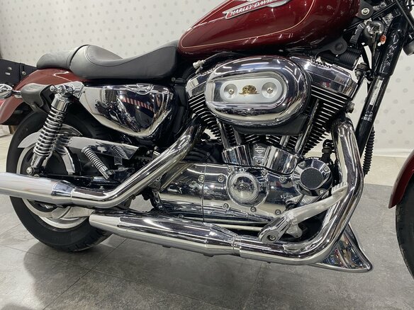 2008 Harley-Davidson Sportster 1200, красный, 559000 рублей - вид 16
